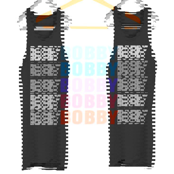 面白いギフト名 ボビー 名前入り タンクトップ