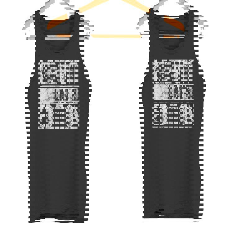 面白い名前ジョークシャツ カーミット限定版 タンクトップ