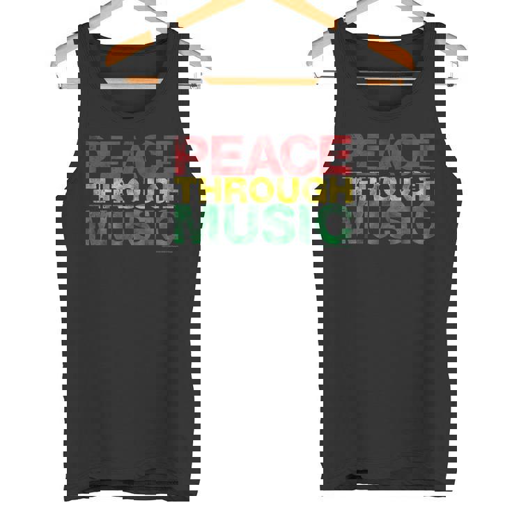 音楽を通して平和を変えるために遊ぶ タンクトップ