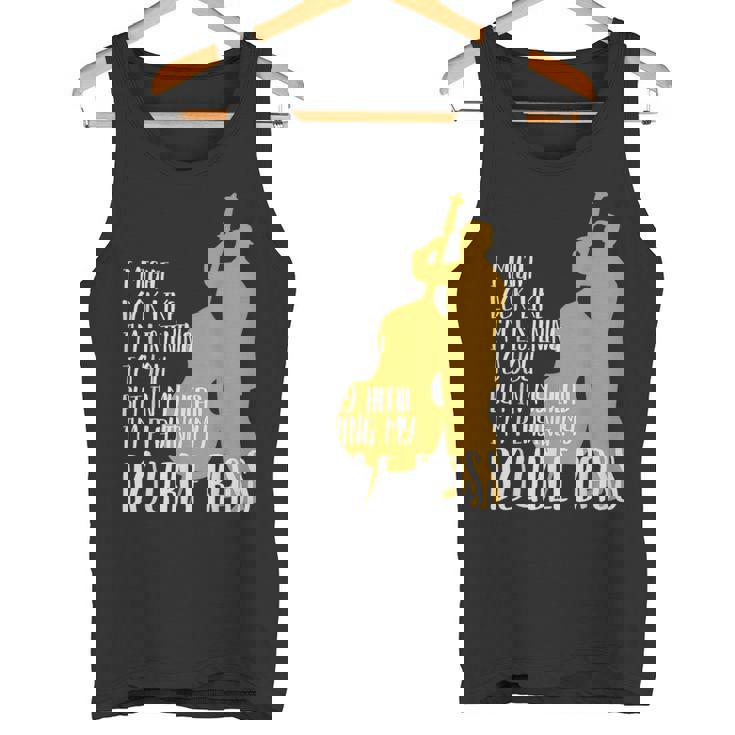 頭の中でコントラバスを思い浮かべます タンクトップ