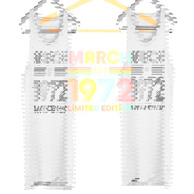 1972年3月日 誕生日 限定版 54歳 54歳 タンクトップ