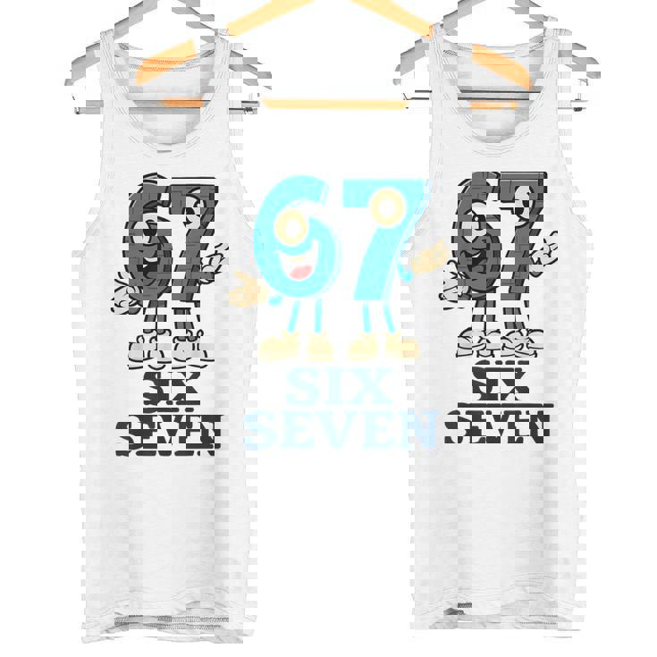 67 シックスセブン 6-7 Gen Alpha イタリアンブレインロットゲームミーム タンクトップ
