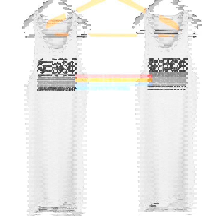 Arの故郷の誇りをこのレトロな70年代80年代でギブソンに見せましょう タンクトップ