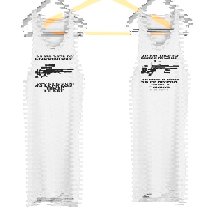 Bad News スナイパーライフル アーミー ジョーク ミリタリー ユーモア タンクトップ