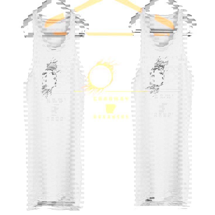 Caraway Arkansas 2024 Total Solar Eclipse Premium Tank Top