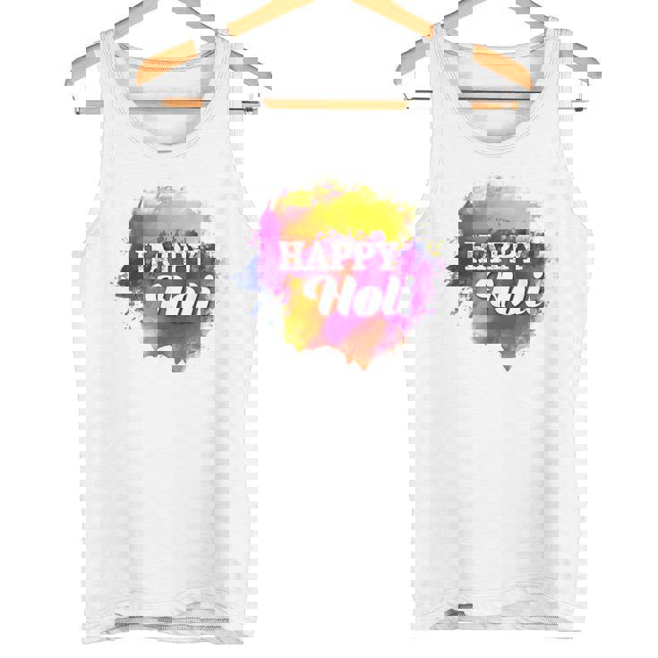 Colormear Happy Holi タンクトップ