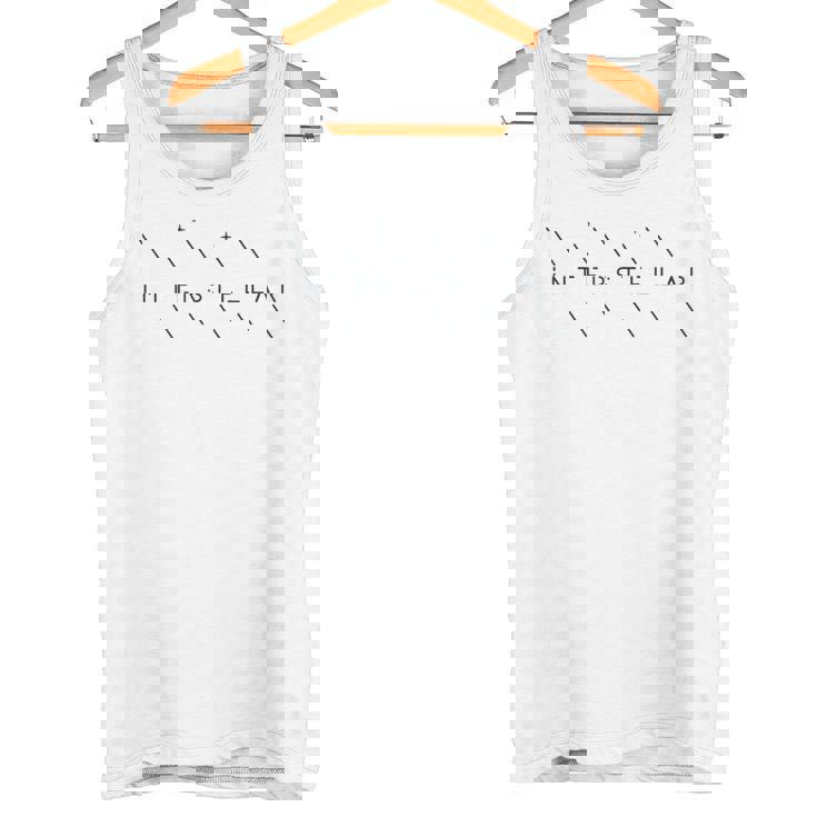 Cosmicpace Minimalist Interstellar タンクトップ