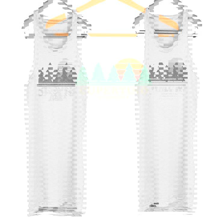 Cupertino Ca ヴィンテージ スローバック レトロ 70年代デザイン タンクトップ