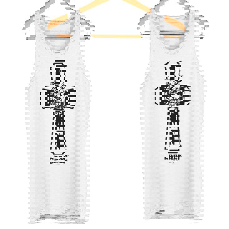 メンズ Dogtown Garage Cross クリスチャンtシャツ タンクトップ