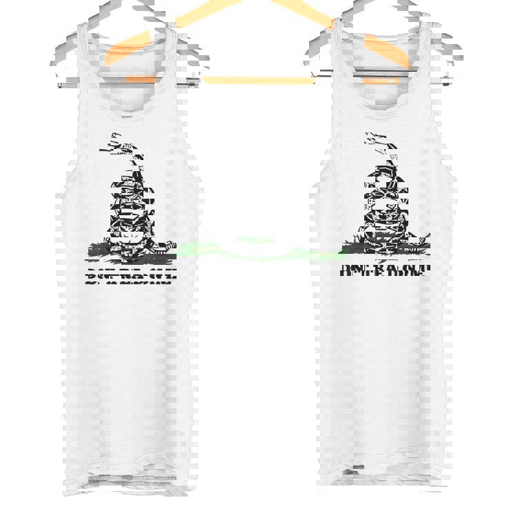 Don't Tread On Me 2Nd Amendment 愛国心が強いノベルティアイテム タンクトップ