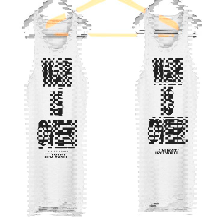 Exclusive War Is Over ご希望の場合限定ブラックプリント 長袖tシャツ タンクトップ