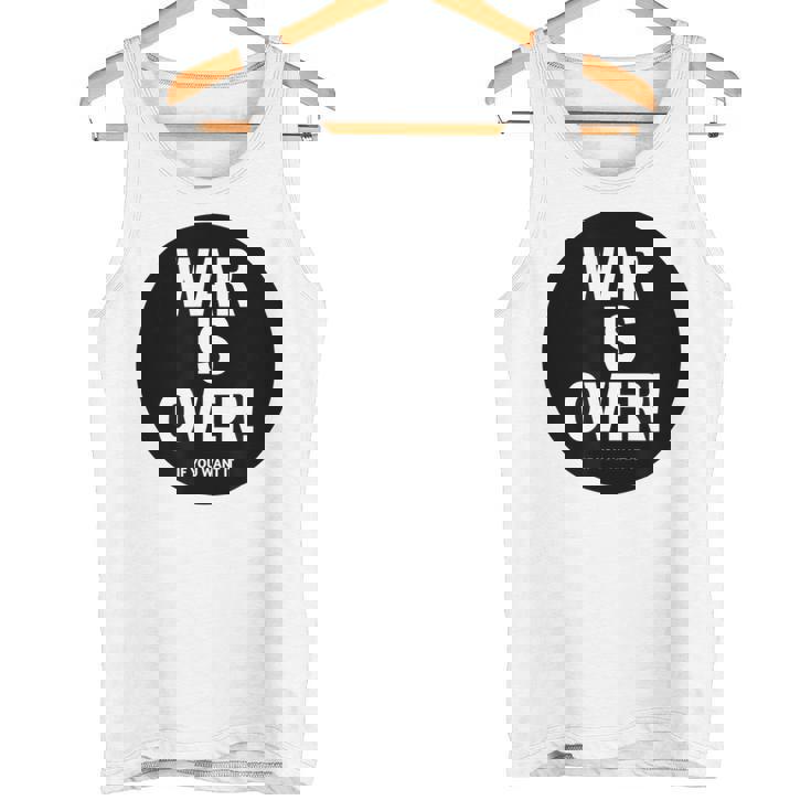 Exclusive War Is Over If You Want It 限定版 タンクトップ