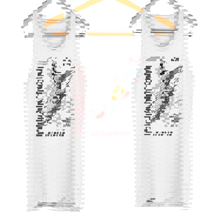 F-4 Phantom Ii ジェットグラフィック タンクトップ