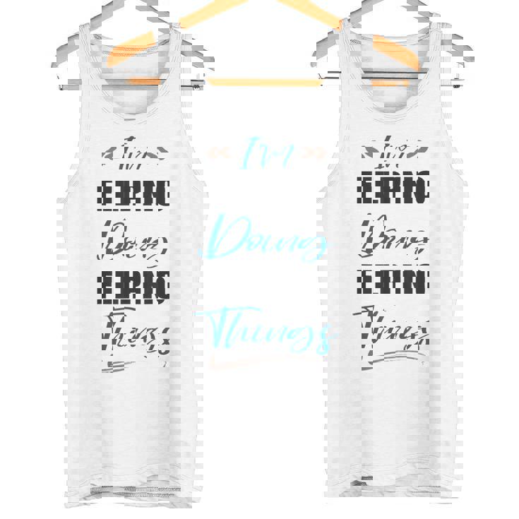 I Am Filipino Doing Filipino Things Philippines Lover Tank Top