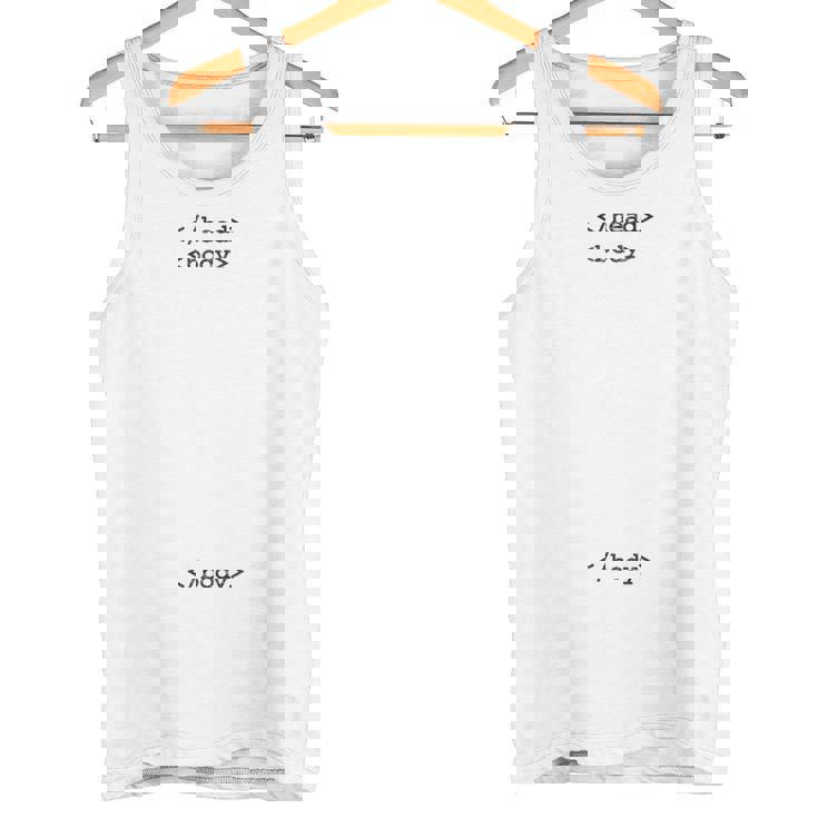 Htmlヘッドボディタグ オタク タンクトップ