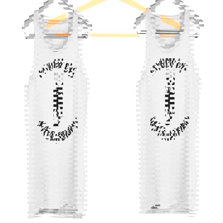 My Human Loves Amateur Astronomy Cat Parent Hobby Lover Tank Top Tank Top