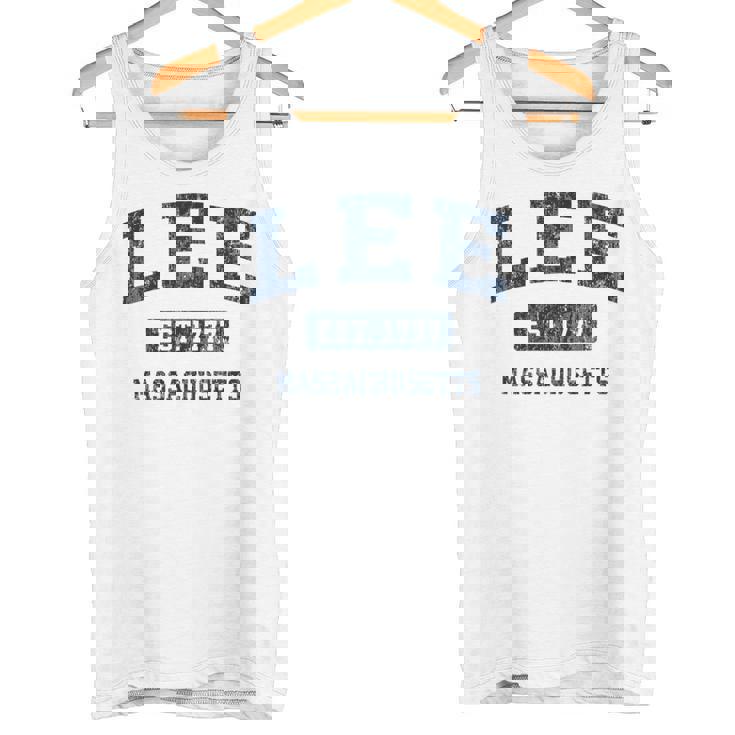 Lee Massachusetts Ma ビンテージスポーツデザイン ネイビー 長袖tシャツ タンクトップ