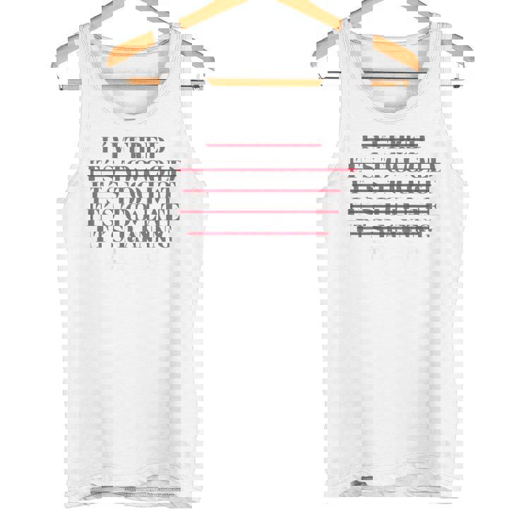 Let’S Go No Excuses Gym Fitness Workout Motivation Training タンクトップ