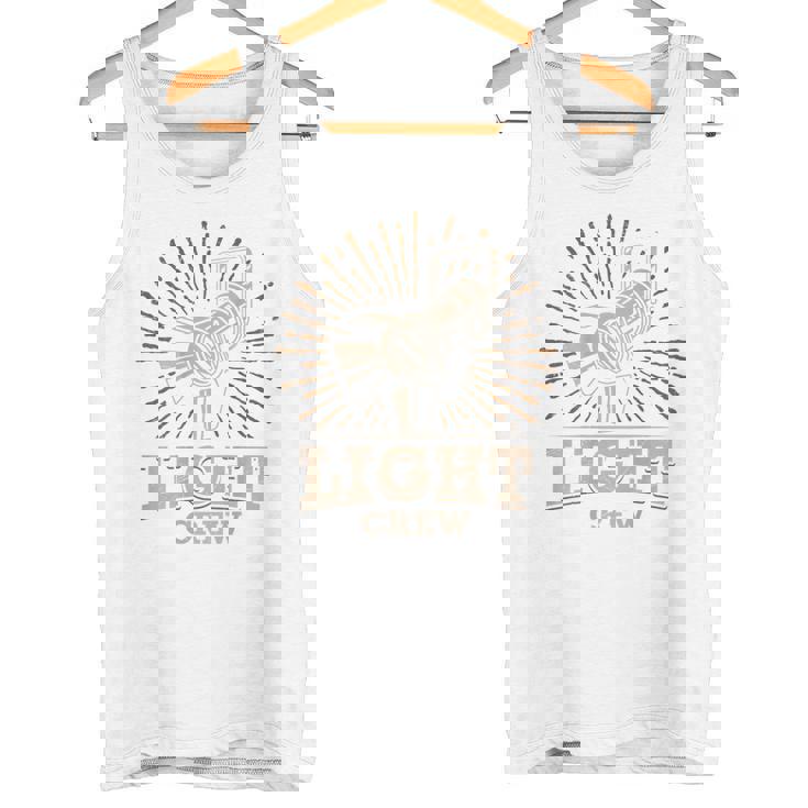 Light Crew シアターライティングテクニシャン ステージライティング タンクトップ