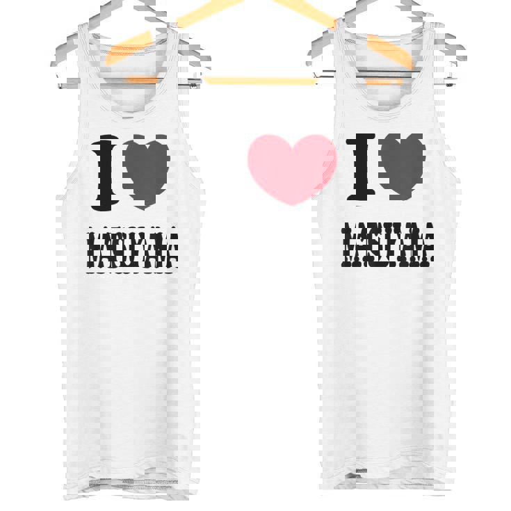 I Love Matsuyama アイ・ラブ松山 タンクトップ