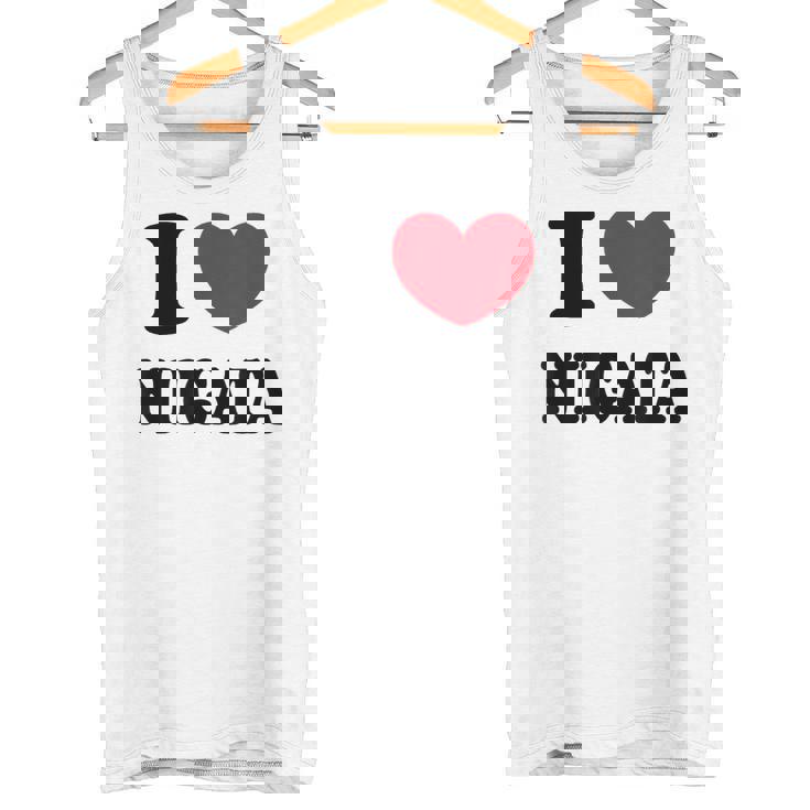 I Love Niigata 新潟大好き タンクトップ