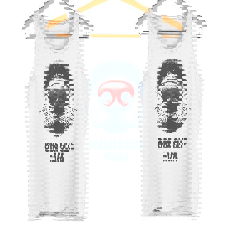 Nariz Para Perro Mamá Border Collie Camiseta sin mangas