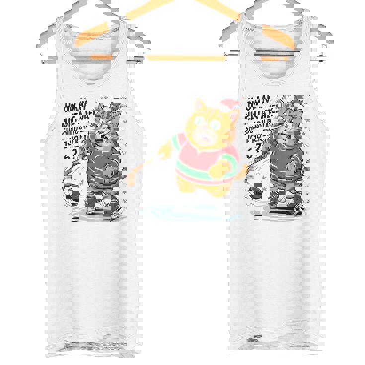 How Many Nights a Week Should You Play Ice Hockey 6 7 Tank Top