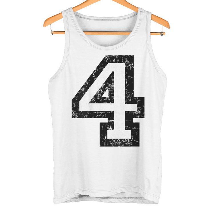 Numéro 4 NoirBlancintage No4 Débardeur e