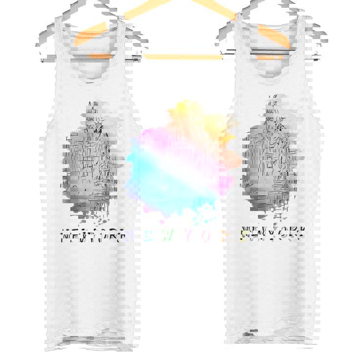 Nyc ニューヨークシティスカイライン 自由の女神 タンクトップ