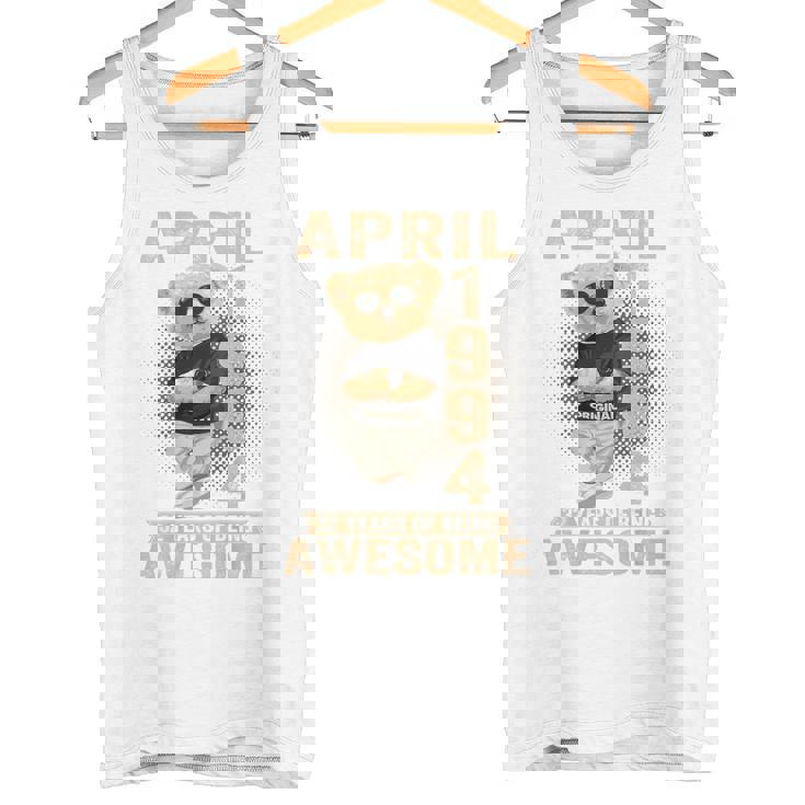 On Back 1994年4月 32歳の誕生日 32歳 テディベア タンクトップ