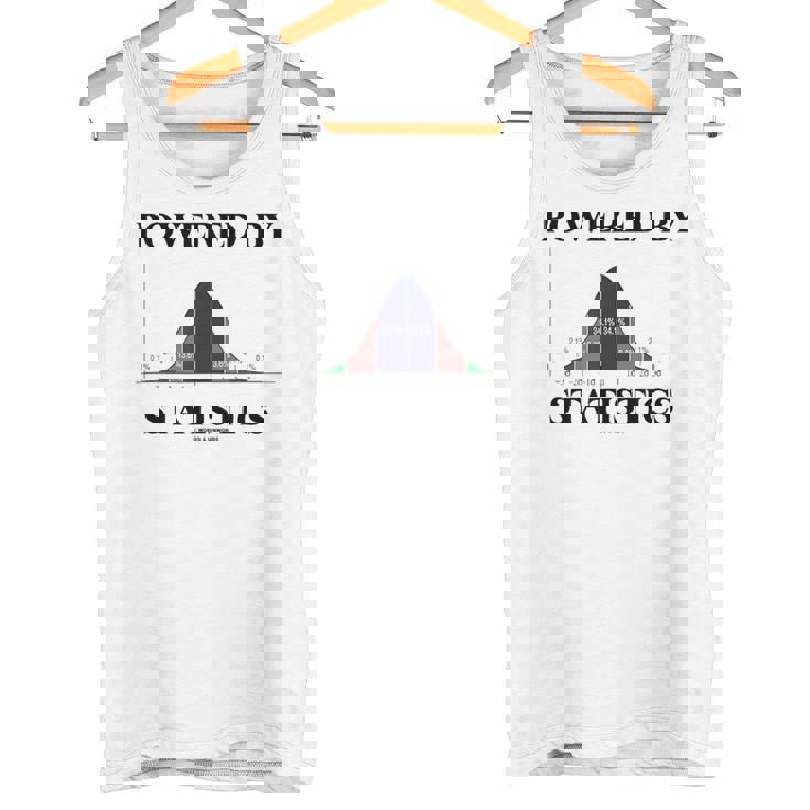 Powered Bytatistics ベルカーブ オタク ユーモア タンクトップ