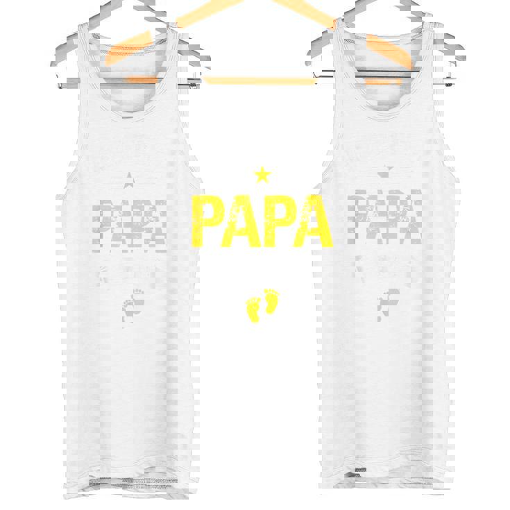 メンズ Promoted To Papa Est 2027Oon To Be Dad タンクトップ