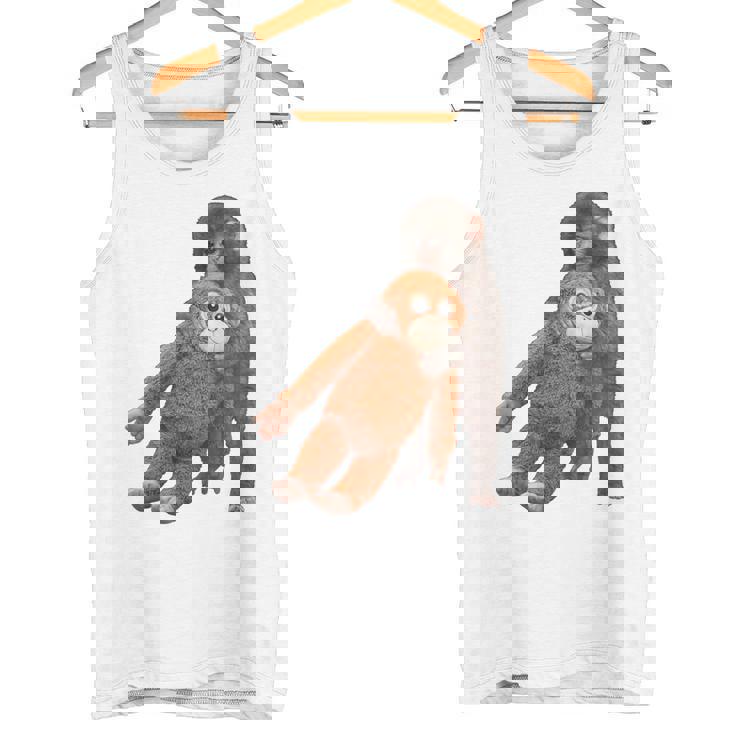 Punch The Monkey Meme X Ape Cute Punch Monkey Baby Meme タンクトップ