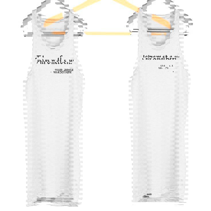 To Thine Ownelf Be True ウィリアム・シェイクスピア ハムレット タンクトップ