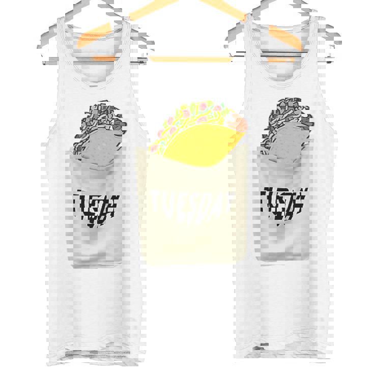 Trendy Taco Tuesday Pocket Food Humour タンクトップ