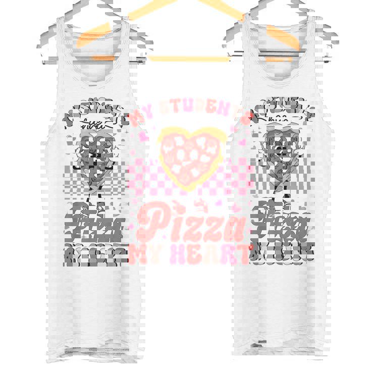 Valentine My Students Have A Pizza Of My Heart Teacher Tank Top