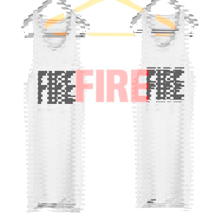 Wildland Hotshot Crew Fire Rescue Department 消防士 タンクトップ