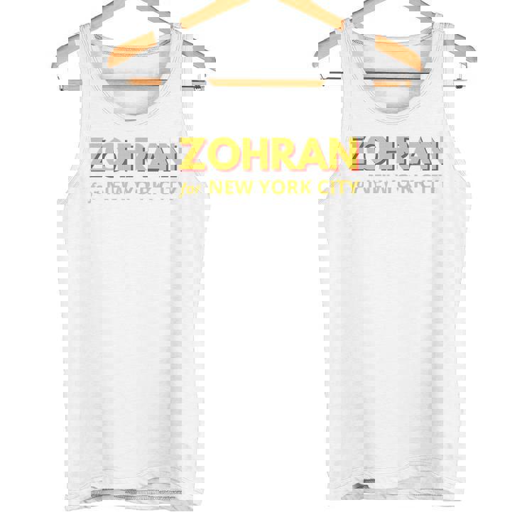 Zohran Mamdani ニューヨーク市長用 面白い クール トレンディ プログレッシブ タンクトップ