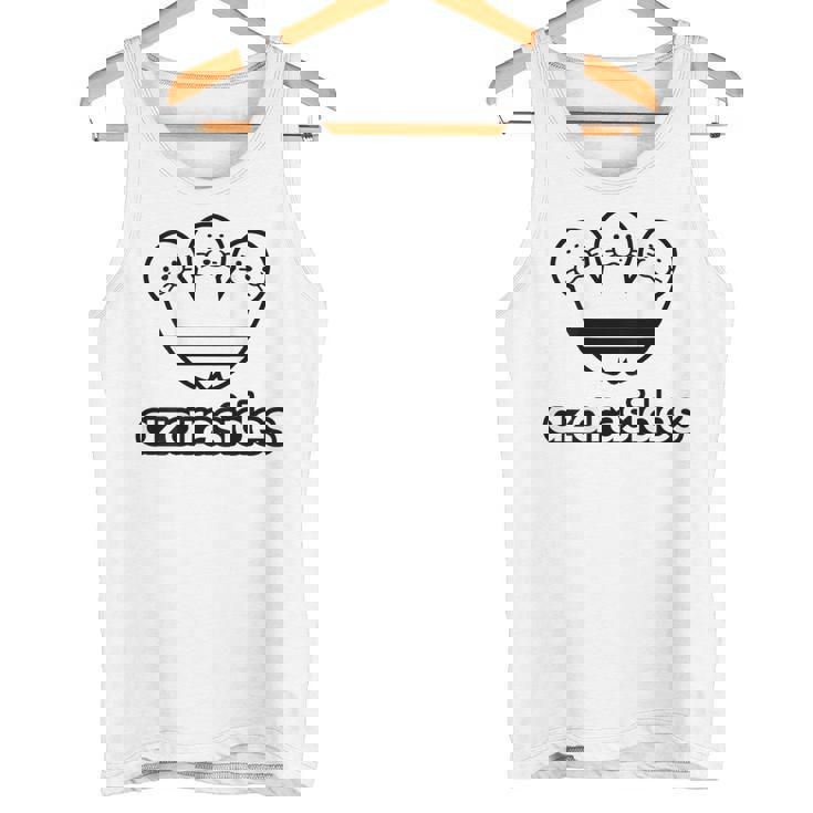 【バックプリント・背中側】アザラシデス Azarasides ゴマちゃん ブランド パロディ 面白 かわいい タンクトップ