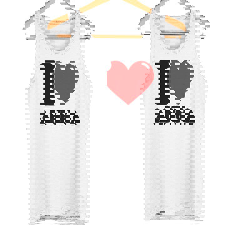 アイ・ラブ・アンナ タンクトップ