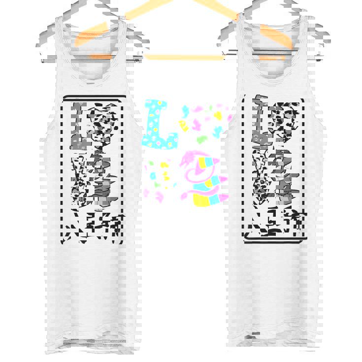 アイ・ラブ・八王子市 I Love 八王子市 私は愛してる八王子市 タンクトップ