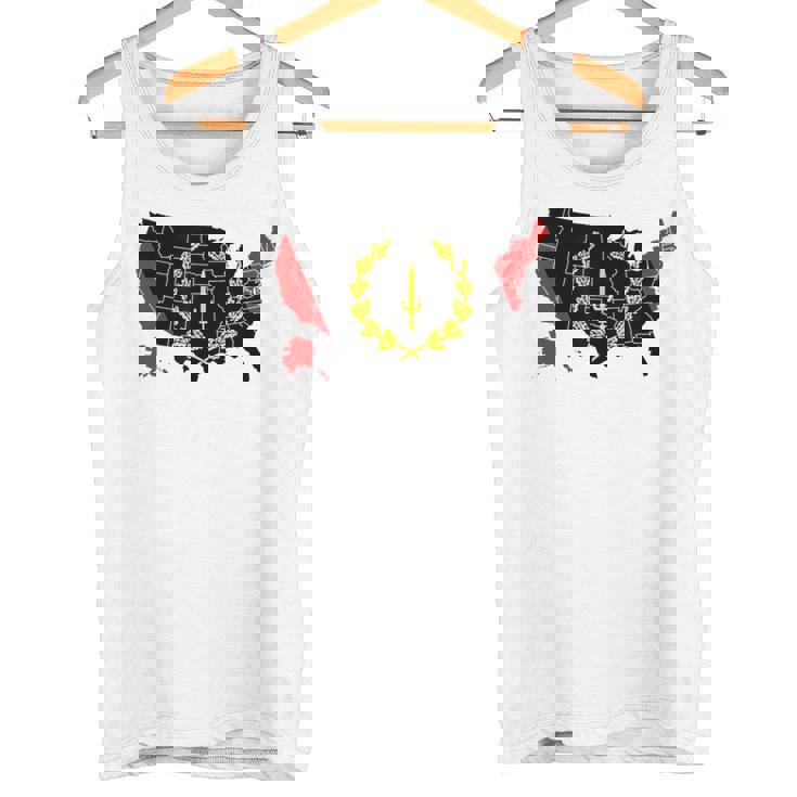 アメリカアフリカ ヘリテージフラッグ アメリカンブラック ヘリテージフラッグ タンクトップ