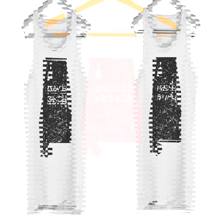 アラバママップ マッスルショールズ 録音 キャピタルロック グラフィック タンクトップ