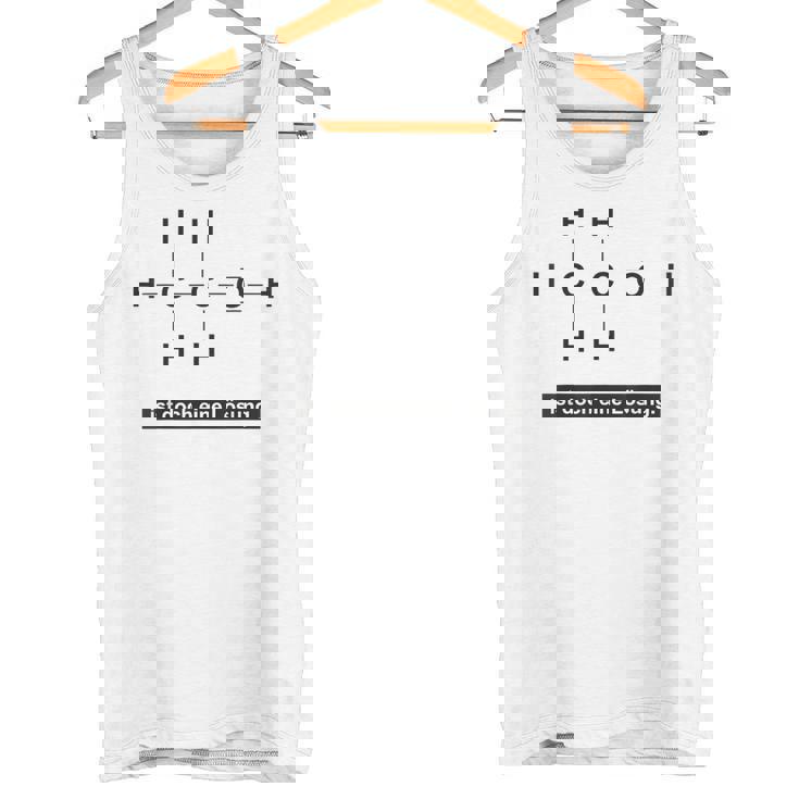 アルコールはソリューション 化学成分エタノール タンクトップ