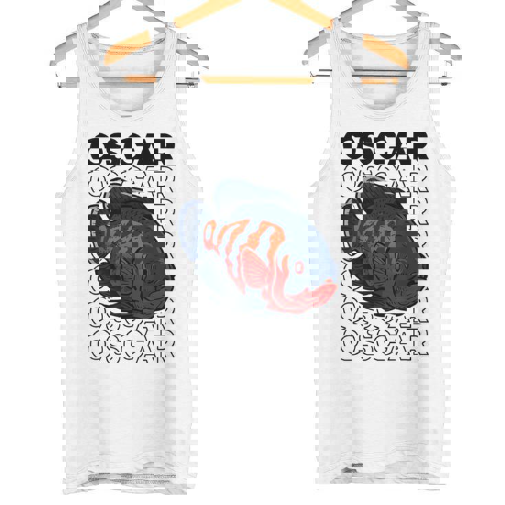 オスカーフィッシュ 80年代スタイル モンスターフィッシュキーパー 熱帯魚 タンクトップ