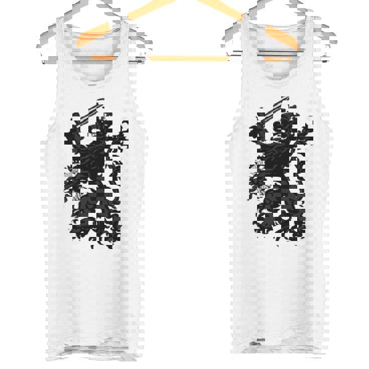 オランダ国旗 オランダプライド オランダルーツ ライオンコート タンクトップ