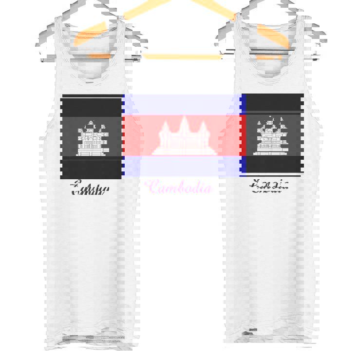 カンボジア カンボジア国旗 お土産 タンクトップ