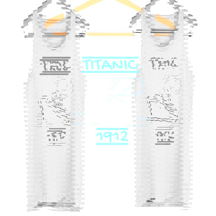 キッズ タイタニック キッズ 帆船 ヴィンテージ クルーズ ベッセル 1912 タンクトップ