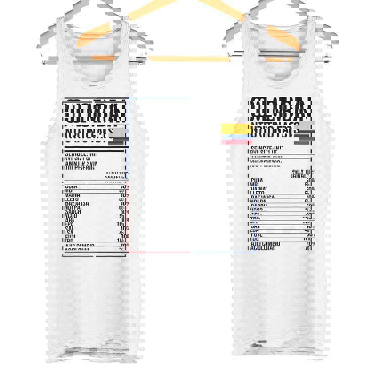 コロンビア 栄養成分 食品 カミセタ コミダ コロンビア タンクトップ