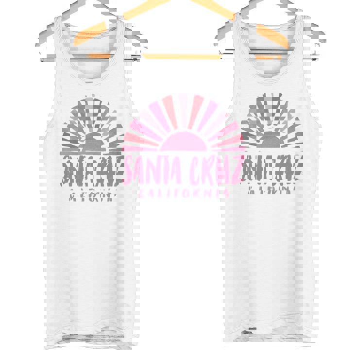 サンタクルーズ カリフォルニアサンライズ カリフォルニア州サンタクルーズ 長袖tシャツ タンクトップ